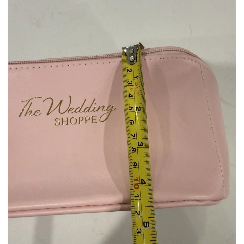 The Wedding Shop Pink Travel Cosmetic Bag Makeup‎ Case and 20 oz. tumbler NEW